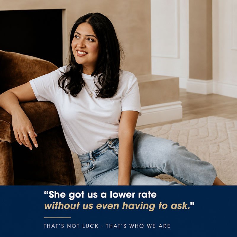 Deepika Grover mortgage advisor with client testimonial about securing a lower mortgage rate